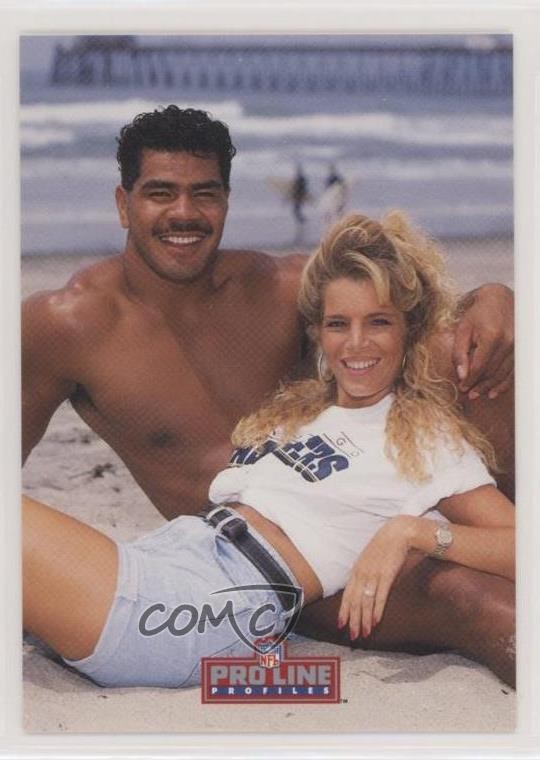 1992 Pro Line Mobil Junior Seau #24 HOF 0q5