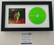 DURAN DURAN SIGNED FUTURE PAST FRAMED & MATTED CD w/ AUTOGRAPH ACOA COA