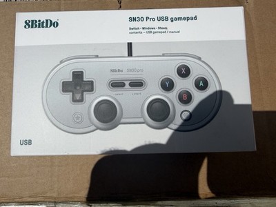 8BitDo SN30 Pro USB Gamepad Gray BN