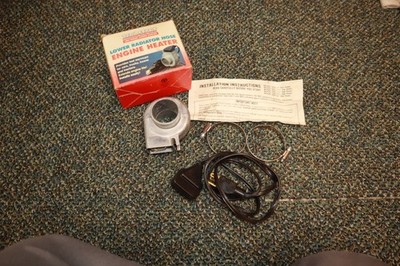 NOS NAPA Zero Start Block Heater 605-3015 1.75'' 1 & 3/4 inch Lower Radiator Hose