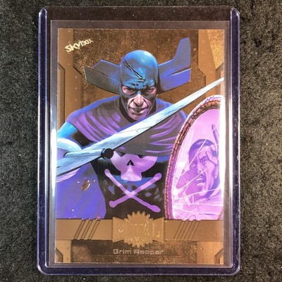 2024 Marvel Metal Universe Avengers GRIM REAPER Base Bronze FX 28/150 #44