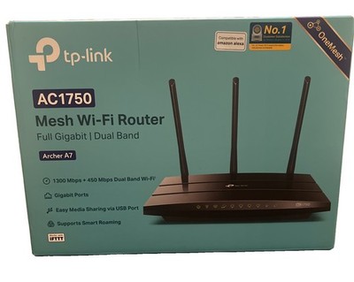 TP-Link Archer AC1750 Dual-Band Wi-fi Router - Black A7