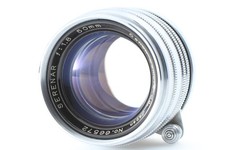  Near MINT Canon 50mm f/1.8 Silver Lens LTM L39 Leica Screw Mount From JAPAN