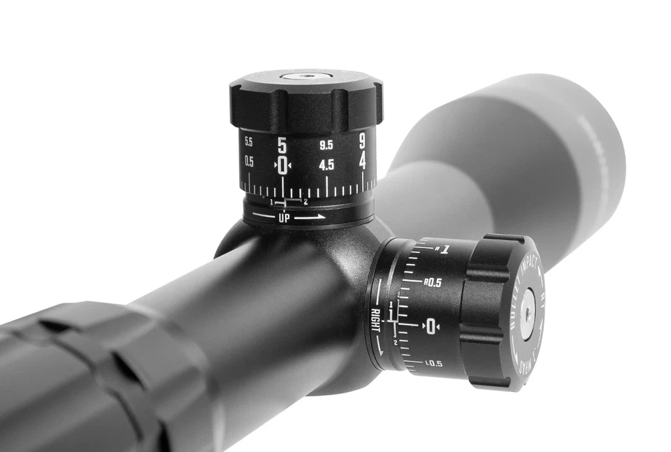 SWFA 3-9x42 SS HD - MIL-Quad Retículo, Tubo de 30mm, 0,1 MIL Cliques, FFP - Imagem 2 de 4