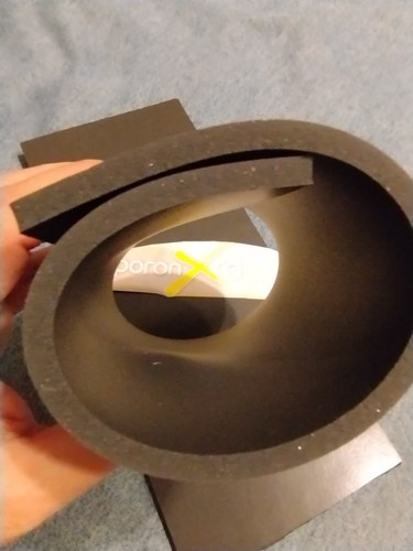 Schwarze Poron XRD 5 mm Schaumstoff zugeschnittene Einlegesohlen strapazierfähig medizinische Qualität 12" x 5" - Bild 20 von 22