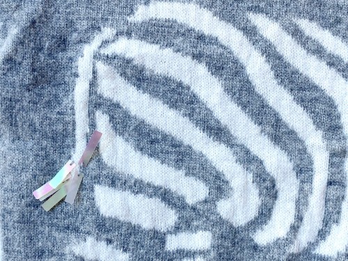 J.Crew Crewcuts Girls Wool Blend Sweater Size 14 (Fits Like 12) Gray Zebra - Picture 5 of 7