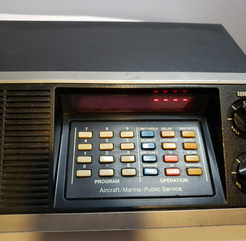 Vintage Bearcat 220 skaner VHF BC-220 - Zdjęcie 4 z 13