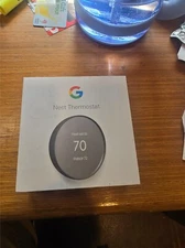 Google Nest Smart Thermostat - Charcoal (GA02081-US) NEW OPEN BOX