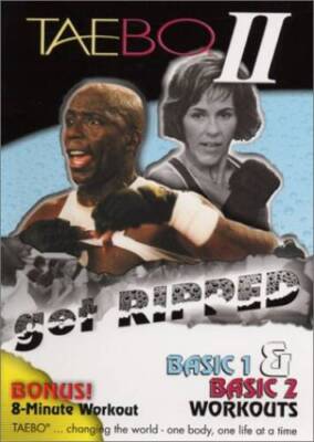 TaeBo II: Get Ripped Basic Workout - DVD By Billy Blanks - VERY GOOD