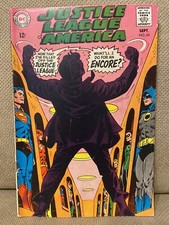 1968 Justice League of America #65 JSA 2nd Appearances Of Red Tornado And Starro