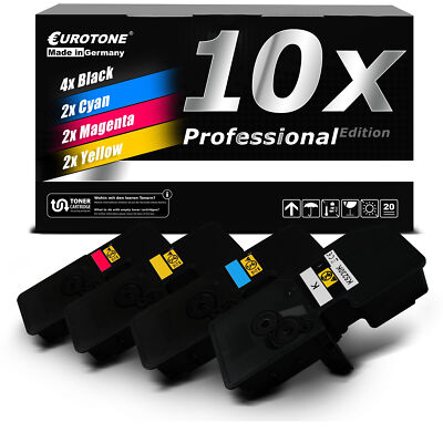 10x PRO Toner f�r Utax P-C 2655 W MFP mit je ca. 3.000 / 4.000 Seiten