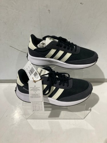 Adidas Run 70s Trainers Size 5 New Unused Original Box Damaged Black & Cream