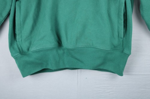 Vintage Champion Reverse Weave Button Snap Green Hoodie Size Medium - Bild 18 von 20