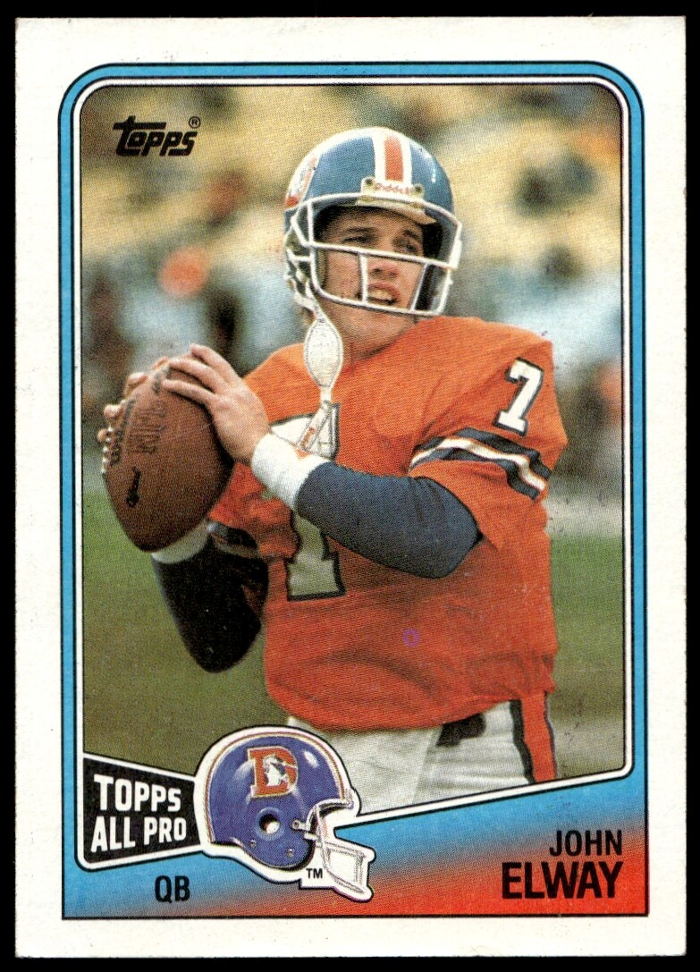1988 Topps #23 John Elway Excellent