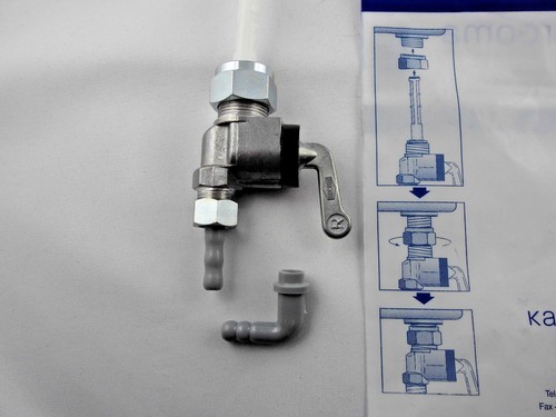 Benzinhahn M16x1 BAUER Motorrad Oldtimer -1A Qualität "Made in Germany" fuel tap - Bild 9 von 9