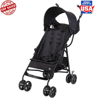 Lightweight Stroller W/ Canopy 5-Point Harness Storage Basket Cupholders New