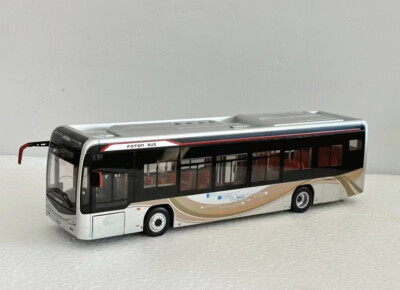 1/36 China Foton BJ6129EVCA Electric bus Dealer diecast model No