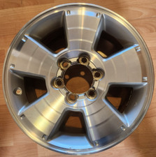 17" TOYOTA TACOMA FACTORY OEM MACHINED ALLOY WHEEL RIM 17x7.5 2005-2015 6x139.7
