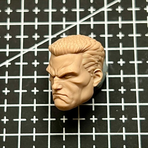 Blank 1/12 Scale Comic Version Aquaman Head Sculpt Unpainted Fit 6" ML Figure - Picture 3 of 3