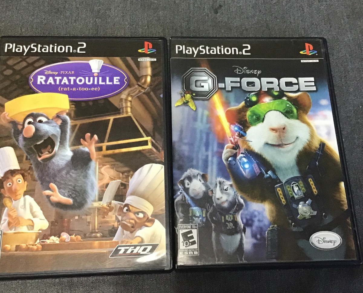 Disney Bundle PS2 Games: G-Force & Ratatouille Set | eBay