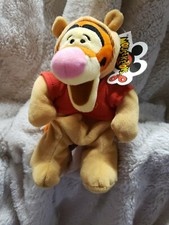 Tigger as Pooh Halloween Disney Store bean bag plush beanie Mouseketoys