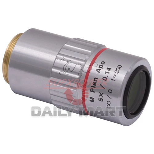 1PCS USED MITUTOYO M Plan Apo 5x/0.14 Microscope Objective Lens