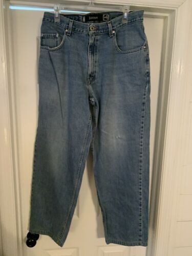 Vintage Levis SilverTab Loose Mens Blue Jeans Size 34 Inseam 30” Wide Leg 0891 - Picture 6 of 12