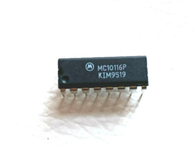 5 Pieces MC10116P Triple Line Receiver, PDIP-16, | New Original