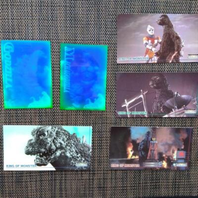 Godzilla 3D Hologram Card Set | eBay