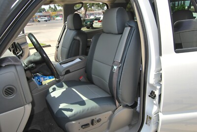 for CHEVY TAHOE 2000~2006 IGGEE S.LEATHER CUSTOM FIT FRONT SEAT COVERS 13 COLORS