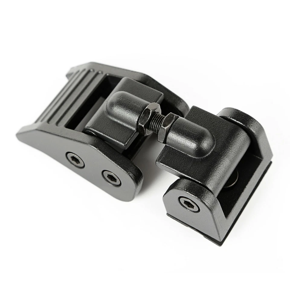 Capturas de capô ajuste direto, texturizadas pretas para Jeep 2007 a 2018 Jk 11210.17 - Imagem 2 de 4