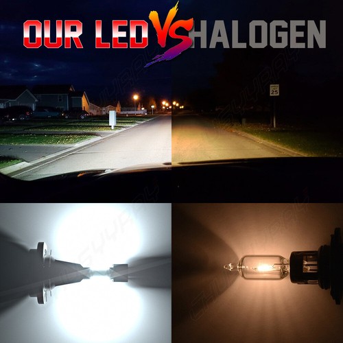 H11B Headlight Bulbs Conversion Kit High and Low Beam White Super Bright - Picture 8 of 12