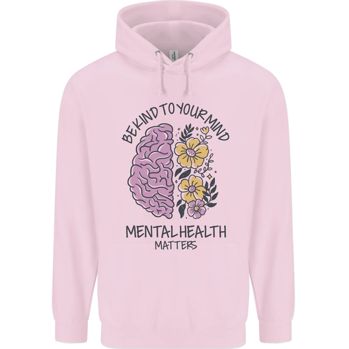 Be Kind to Your Mind Mental Health Childrens Kids Hoodie - Picture 55 of 68