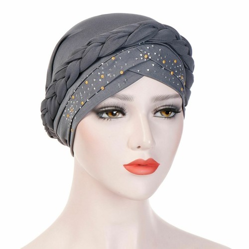Berretti Per Perdita Di Capelli Donna Copricapo Sciarpa Cappello Contro Turbante - Picture 32 of 37