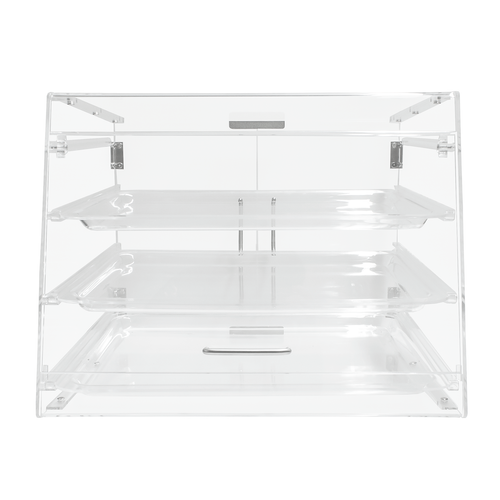 Acrylic Bakery Shop Cake Display Case Cabinet with 3 Removable Trays (G2321) - Picture 4 of 13