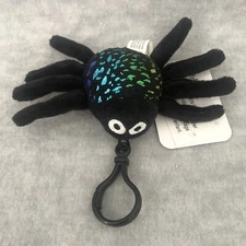Halloween Spider Purse Charm Clip Backpack KeyChain Plush Mini American Greeting