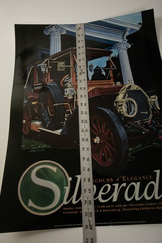 Póster Concours d'Elegance (PSTR-23) Silverado (JSF6) Salón del Automóvil Clásico 1997 - Imagen 6 de 9