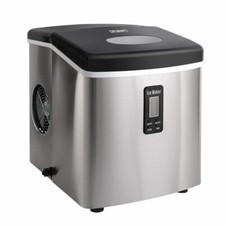 Devanti Ice Maker Machine 3.2L Commercial Stainless Steel Portable Home Outdoor