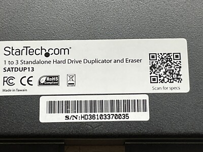 Duplicateur autonome pour disque dur SATA 2, ... (SATDUP11IMG). Open iT