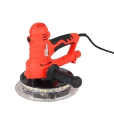 Drywall Sander Wall Putty Polisher Hand Led Double Light Grinding machine