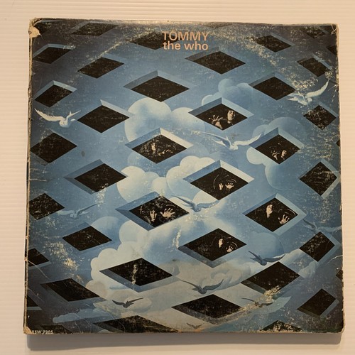 The Who LP Tommy Decca DXSW 7205 late 60's pressing w/lyric book Plays VG+