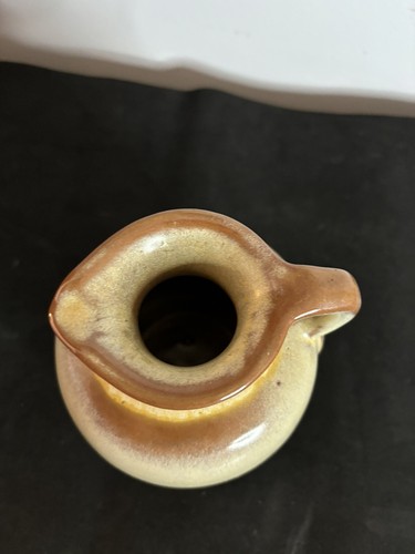 Vintage Frankoma Art Pottery Desert Gold Honey Jug Syrup Pitcher #833 6” - Picture 3 of 14