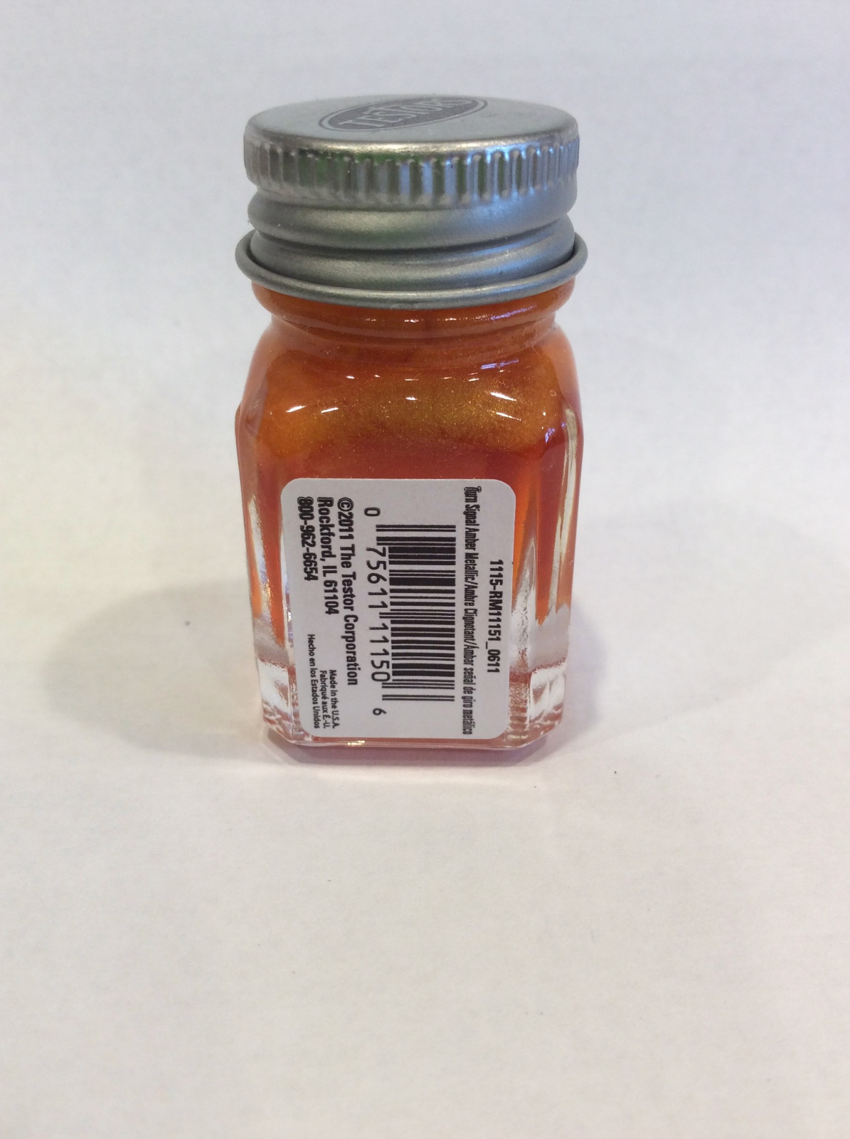 Testors Enamel Paint—1/4 oz. Metallic Turn Signal Amber 1115TT eBay