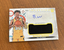 Bryson Warren 2022 Topps Inception OTE Patch Auto IARC-BW1 YNG Dreamerz 86/149