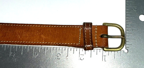 Cinturón informal Cole Haan para hombre caqui viscosa lona y cuero 025C5 talla 42/44 - Imagen 7 de 8
