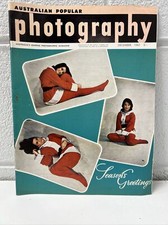 VINTAGE POPULAR PHOTOGRAPHY MAGAZINE CAMERA 1961 RETRO FILM ADVERTISEMENT AUS