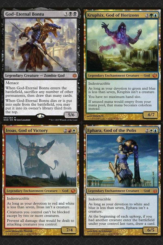 5 Color God Commander EDH Deck with Sisay - Magic MTG Ready-to-Play 100 ...