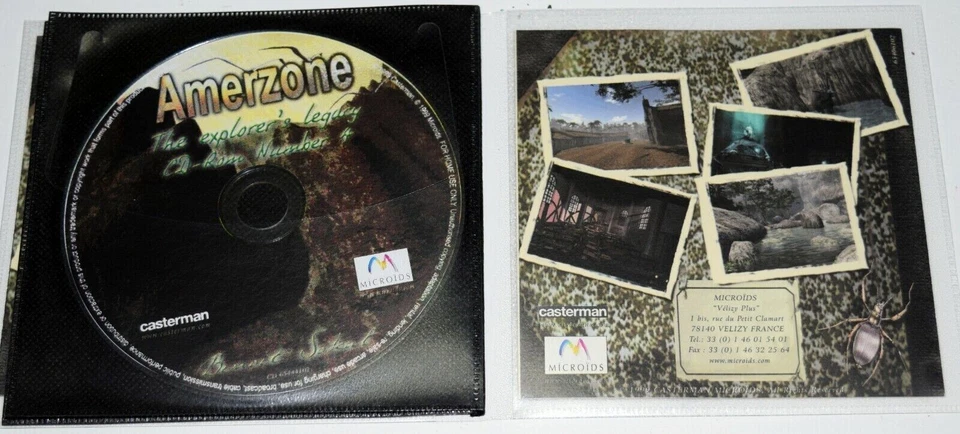 Amerzone: The Explorer's Legacy PC Game CD Rom 1999 Microids explorers - Image 3 of 4