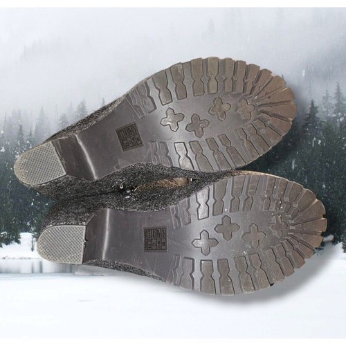 Blowfish Womens Herringbone Sz 7 1/2 , Platform  Heels Booties Store Display - Picture 10 of 10