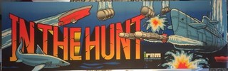 In the Hunt Arcade Marquee 26"x8"